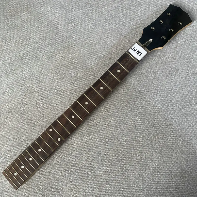 jN183 No Logo Black Headstock Maple+Rosewood Machine Head L3+R3 6 Strings Electric Guitar Neck 22 Frets Right Hand DIY Parts
jN183 No Logo Black Headstock Maple+Rosewood Machine Head L3+R3 6 Strings Electric Guitar Neck 22 Frets Right Hand DIY Parts