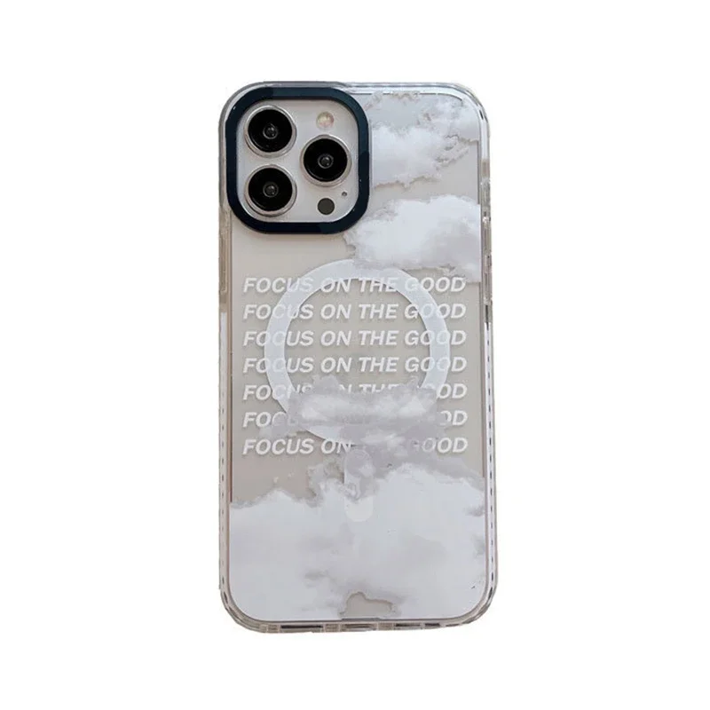 MagSafe Acrylic Cloud Phone Case Cover for IPhone 11 12 13 14 15 Pro Max Case for IPhone 15 Pro Max
MagSafe Acrylic Cloud Phone Case Cover for IPhone 11 12 13 14 15 Pro Max Case for IPhone 15 Pro Max