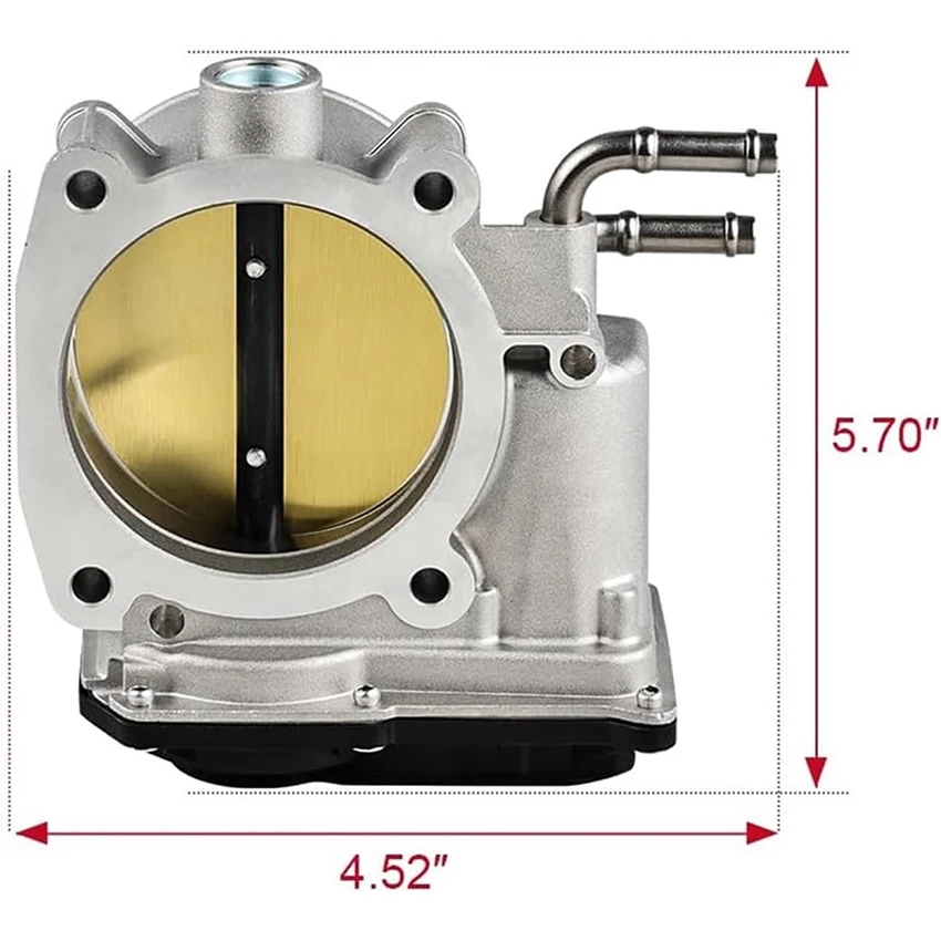 Electronic Throttle Body 16119-1LA76(1LA76-01C) TB1277 67-0023 For Nissan Armada Titan Patrol Y62 Infiniti QX56 QX80 5.6L VK56VD
Electronic Throttle Body 16119-1LA76(1LA76-01C) TB1277 67-0023 For Nissan Armada Titan Patrol Y62 Infiniti QX56 QX80 5.6L VK56VD