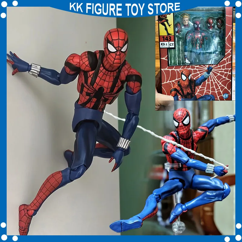 CT Toys Spiderman Mafex 143 Figure Ben Reilly Comic Ver Action Figure Ultimate Spider-Man Across the Spider-Verse Toy gifts
CT Toys Spiderman Mafex 143 Figure Ben Reilly Comic Ver Action Figure Ultimate Spider-Man Across the Spider-Verse Toy gifts