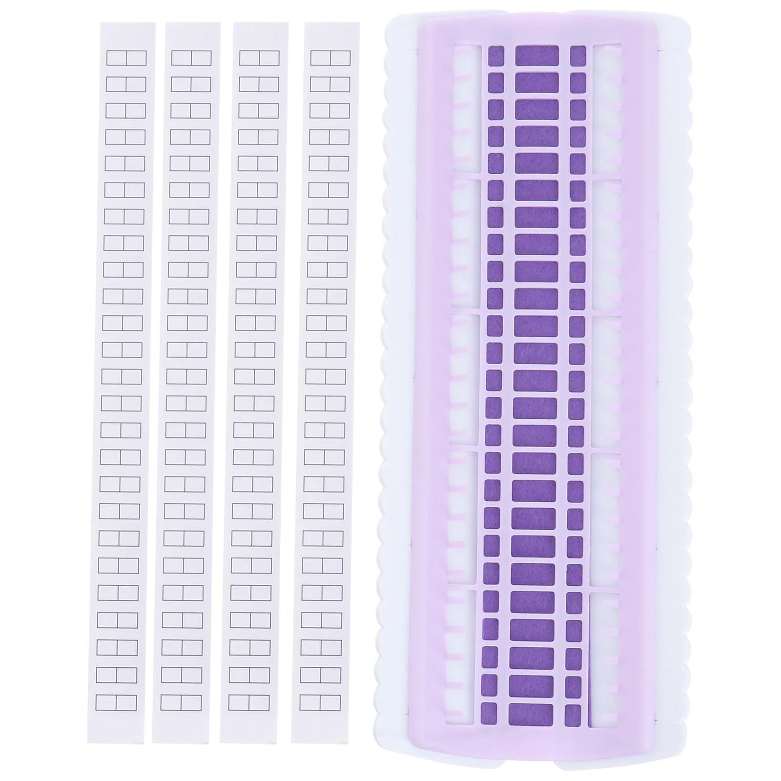 Cross Stitch Thread Organizer 50 Holes Floss Holder for Embroidery Beginners Violet Embroidery Floss Organizer
Cross Stitch Thread Organizer 50 Holes Floss Holder for Embroidery Beginners Violet Embroidery Floss Organizer