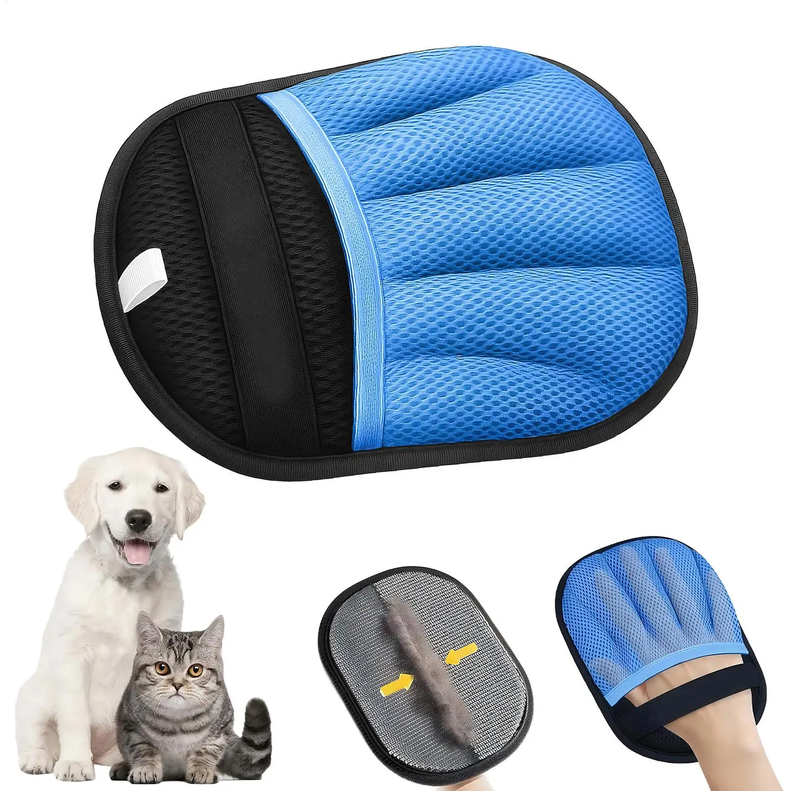 Pet Hair Removal Gloves Anti Static Cats Hair Brush and Comb Gloves Removes Lint From Clothes Coat Carpet Pet Grooming Gloves
Pet Hair Removal Gloves Anti Static Cats Hair Brush and Comb Gloves Removes Lint From Clothes Coat Carpet Pet Grooming Gloves