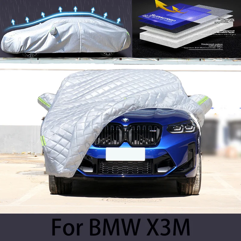 For BMW X3M Car hail protection cover Auto rain protection scratch protection paint peeling protection car clothing
For BMW X3M Car hail protection cover Auto rain protection scratch protection paint peeling protection car clothing