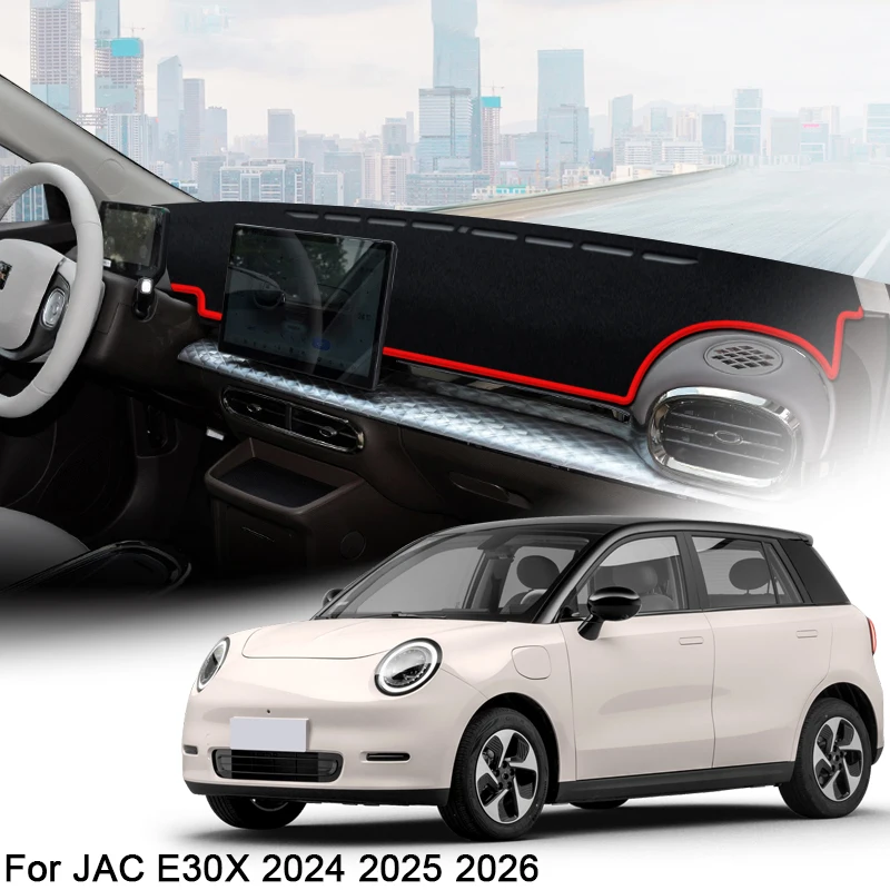 Fit For JAC E30X 2024 2025 2026 Car Dashboard Protective Mat Shade Cushion Pad Rose Carpet Mat Cover Automobiles Accessories
Fit For JAC E30X 2024 2025 2026 Car Dashboard Protective Mat Shade Cushion Pad Rose Carpet Mat Cover Automobiles Accessories