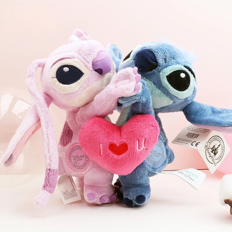 Lovely Lilo & Stitch Angel Plush Toys With Heart Kawaii Best Original Gift For Girlfriend Stich Items For Girls Room Decoration
Lovely Lilo & Stitch Angel Plush Toys With Heart Kawaii Best Original Gift For Girlfriend Stich Items For Girls Room Decoration