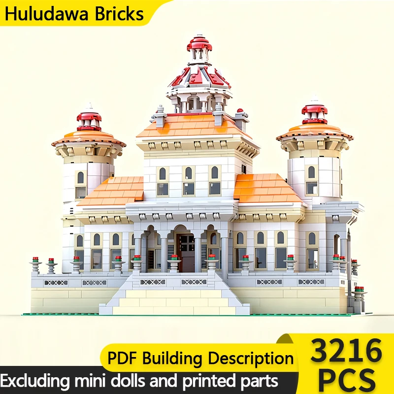 Модель города, вид на улицу, MOC, строительные кирпичи, дворец, частная резиденция, модульная технология, детские праздничные подарки, сборные игрушки, костюм
Модель города, вид на улицу, MOC, строительные кирпичи, дворец, частная резиденция, модульная технология, детские праздничные подарки, сборные игрушки, костюм