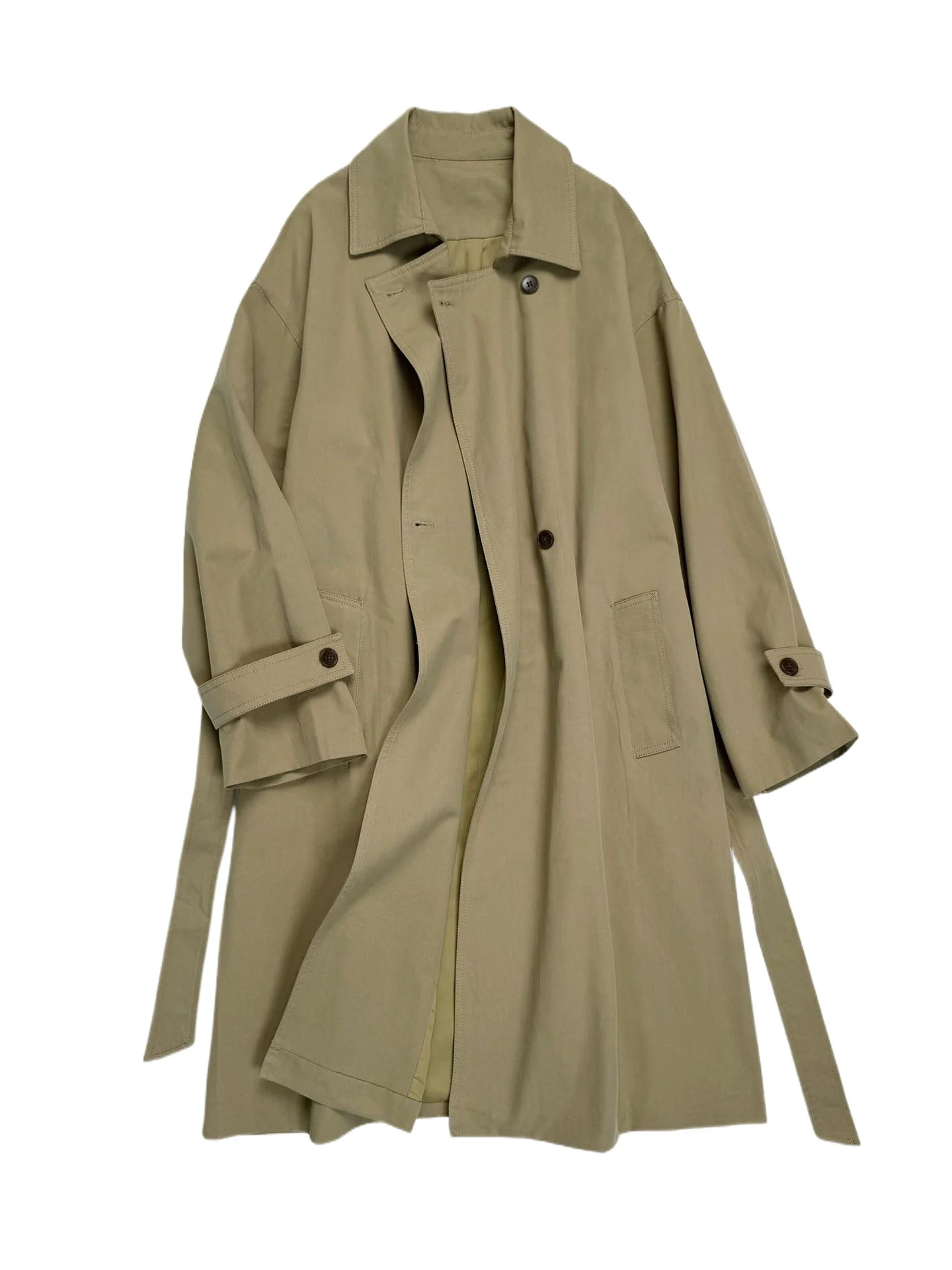 SuperAen Vintage England Style Khaki Long Trench Coat for Women Waist Drawstring Spring and Autumn New Loose Coats
SuperAen Vintage England Style Khaki Long Trench Coat for Women Waist Drawstring Spring and Autumn New Loose Coats
