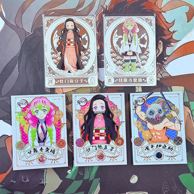 Коллекционные карточки аниме «Истребитель демонов»: Камадо Нэзуко, Канроуди Мицури, Хашибира Иносуке. Подарки на Рождество и День рождения, детские игрушки.
Коллекционные карточки аниме «Истребитель демонов»: Камадо Нэзуко, Канроуди Мицури, Хашибира Иносуке. Подарки на Рождество и День рождения, детские игрушки.