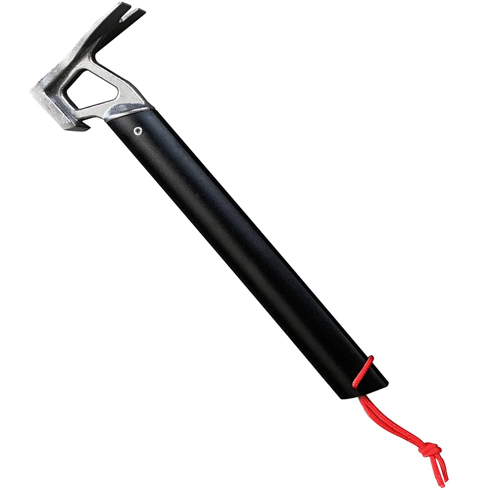 Aluminum Alloy Handle Hammer Durable Stainless Multifunctional Outdoor Camping Tool Nail Puller Tent Stake Remover Drilling
Aluminum Alloy Handle Hammer Durable Stainless Multifunctional Outdoor Camping Tool Nail Puller Tent Stake Remover Drilling