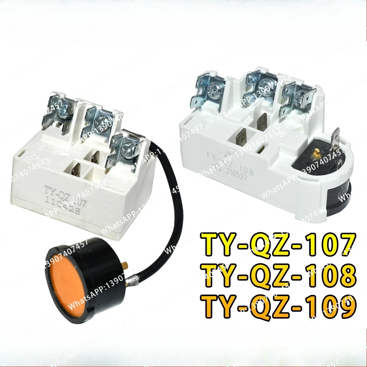 1 PC for refrigerator freezer compressor starter TY-QZ-107/108/109
1 PC for refrigerator freezer compressor starter TY-QZ-107/108/109