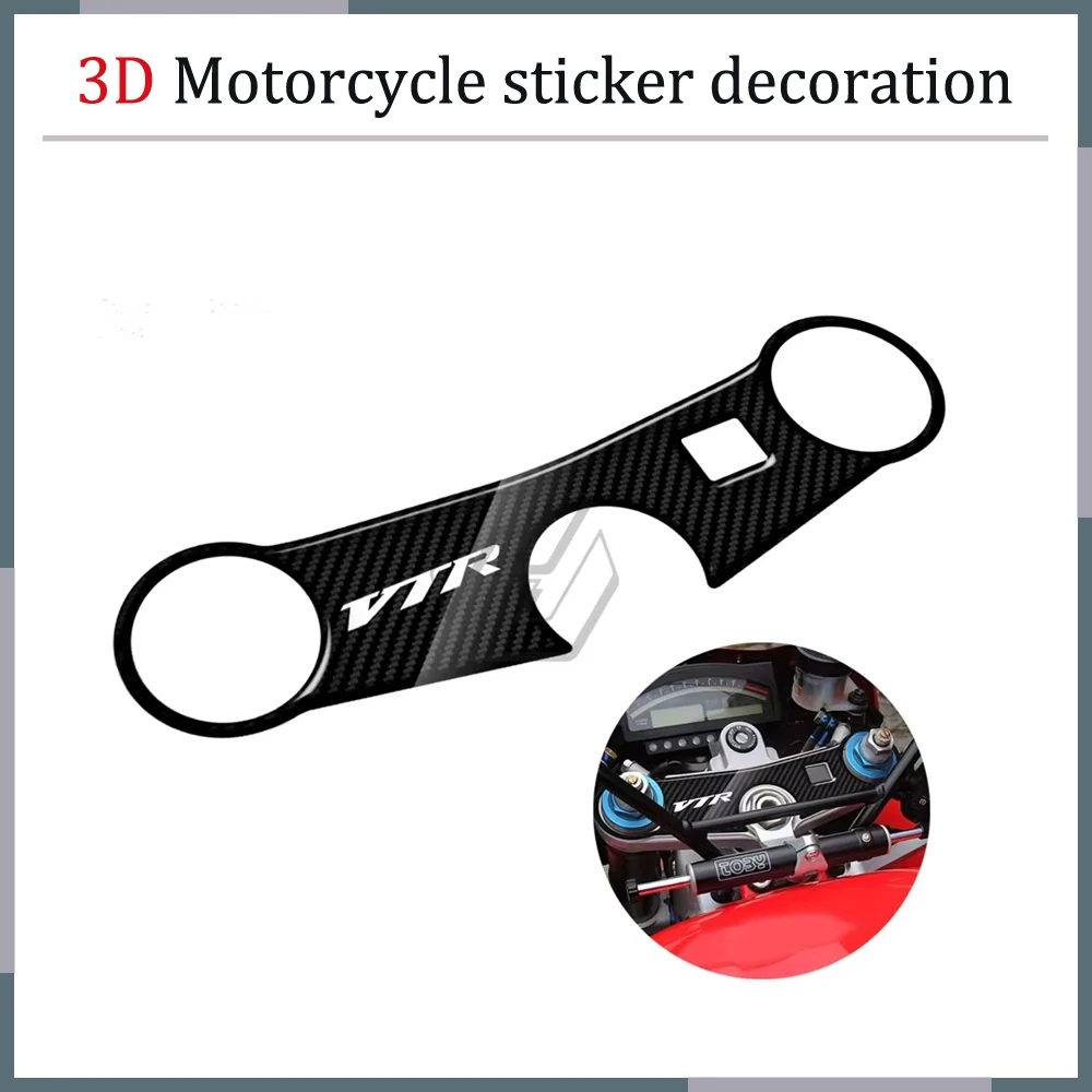 For Honda VTR SP1 / SP2 Up To 2001 motorcycle front fork sticker 3D Carbon-look Upper Triple Yoke Defender Motorcycle stickers
For Honda VTR SP1 / SP2 Up To 2001 motorcycle front fork sticker 3D Carbon-look Upper Triple Yoke Defender Motorcycle stickers