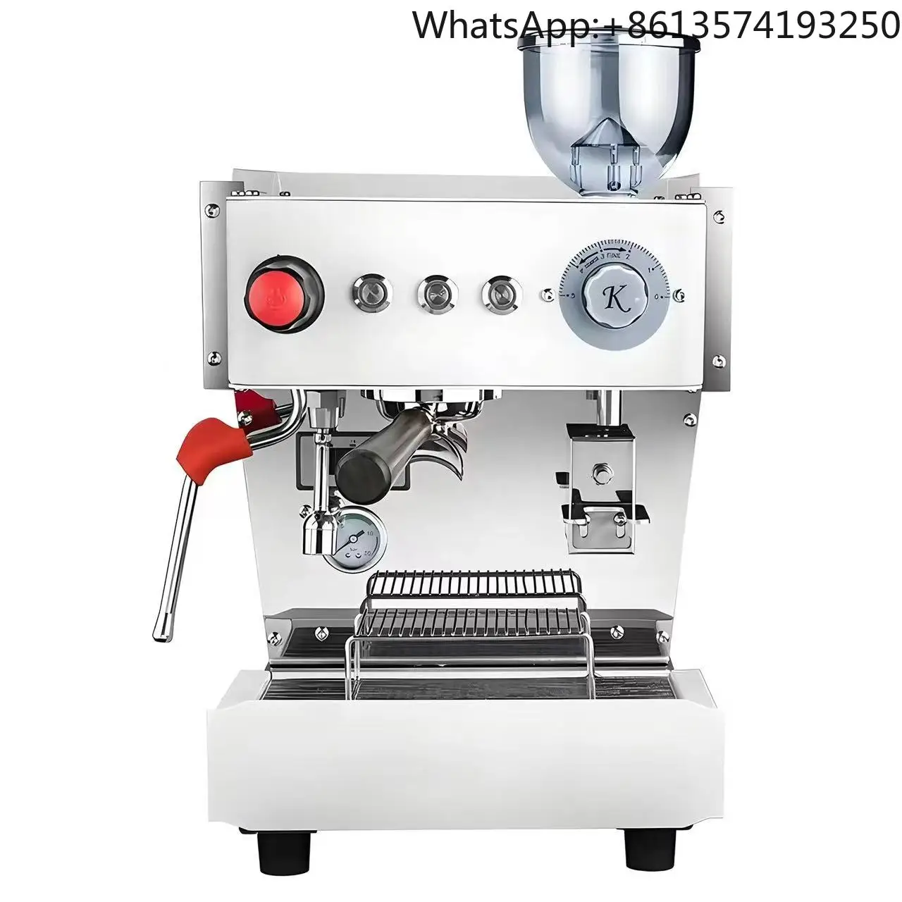 Электрическая кофемашина 3-в-1 из нержавеющей стали, полуавтоматическая, с функцией помола, для домашнего использования, 19-барный насос, коммерческого класса
Электрическая кофемашина 3-в-1 из нержавеющей стали, полуавтоматическая, с функцией помола, для домашнего использования, 19-барный насос, коммерческого класса