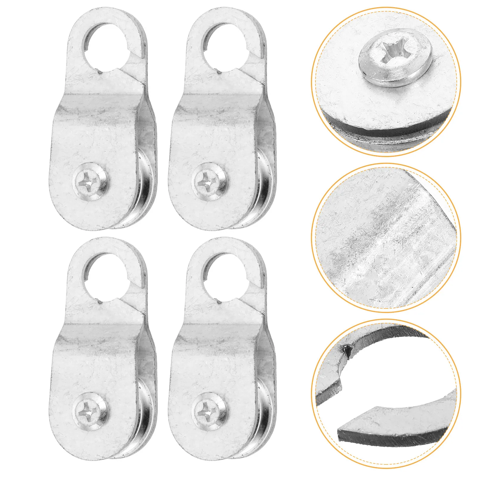 6pcs Heavy Duty Iron Single Block Cable Wheel Agricultural Use Ball Bearing Wide Groove Greenhouse Farming Swivel Bearing Winch
6pcs Heavy Duty Iron Single Block Cable Wheel Agricultural Use Ball Bearing Wide Groove Greenhouse Farming Swivel Bearing Winch