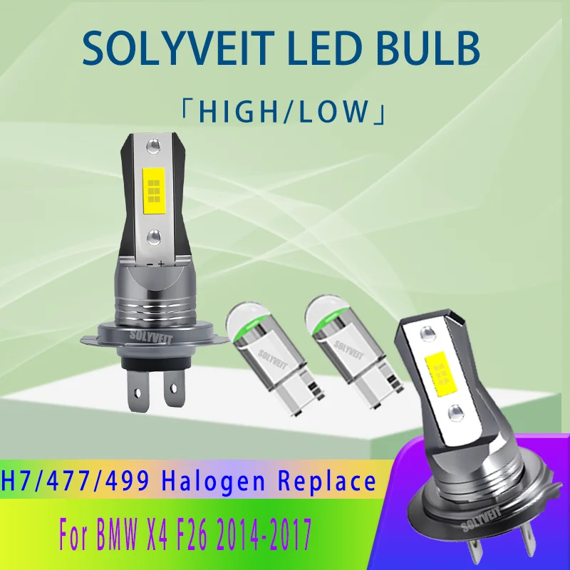 2pcs Robust construction for enduring 6000K H7 LED light Car Headlight Main Dipped Beam Bulb For BMW X4 F26 2014 2015 2016 2017
2pcs Robust construction for enduring 6000K H7 LED light Car Headlight Main Dipped Beam Bulb For BMW X4 F26 2014 2015 2016 2017