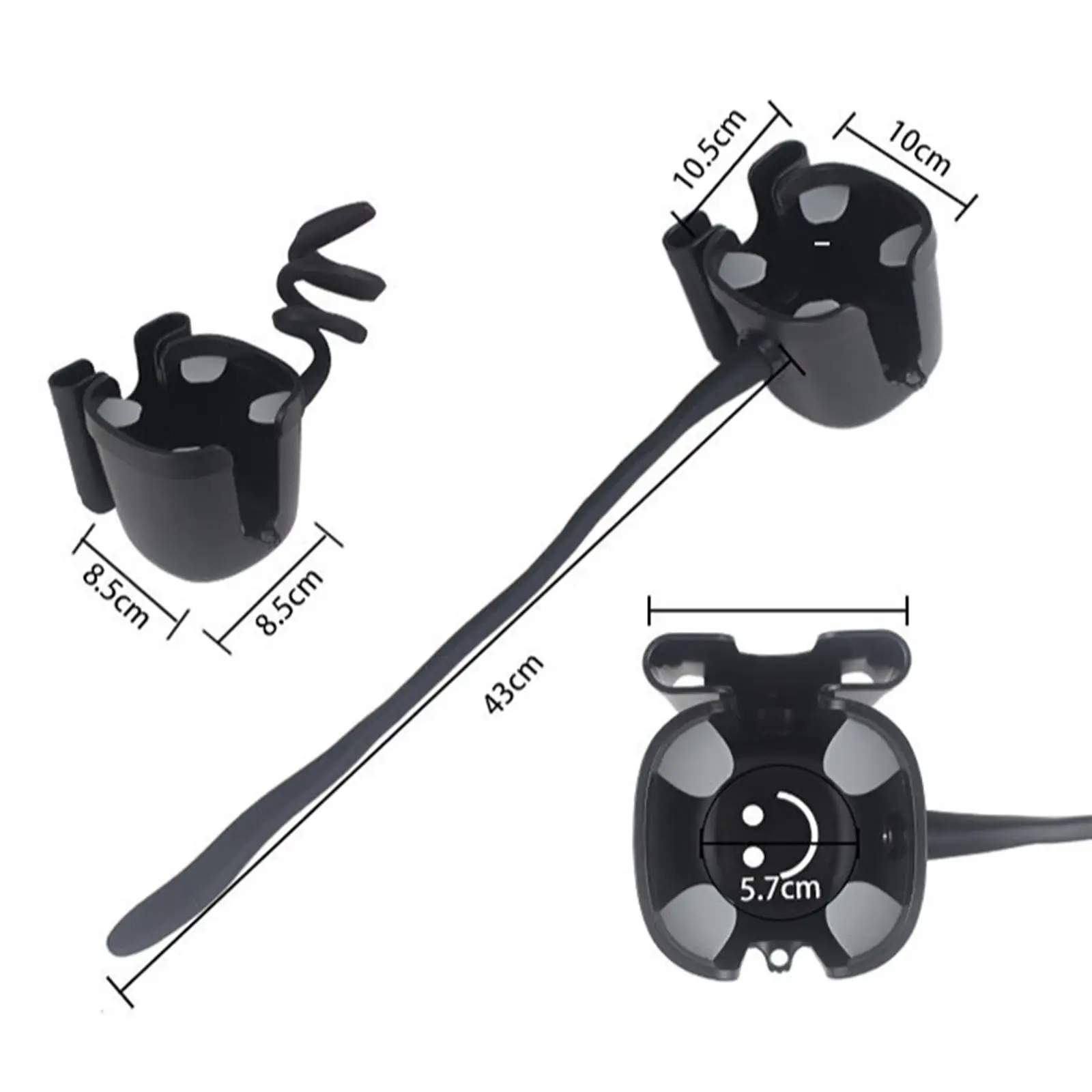 Stroller Cup Holder, Flexible Gooseneck Clip Clamp, Easy to Install ,Durable
Stroller Cup Holder, Flexible Gooseneck Clip Clamp, Easy to Install ,Durable