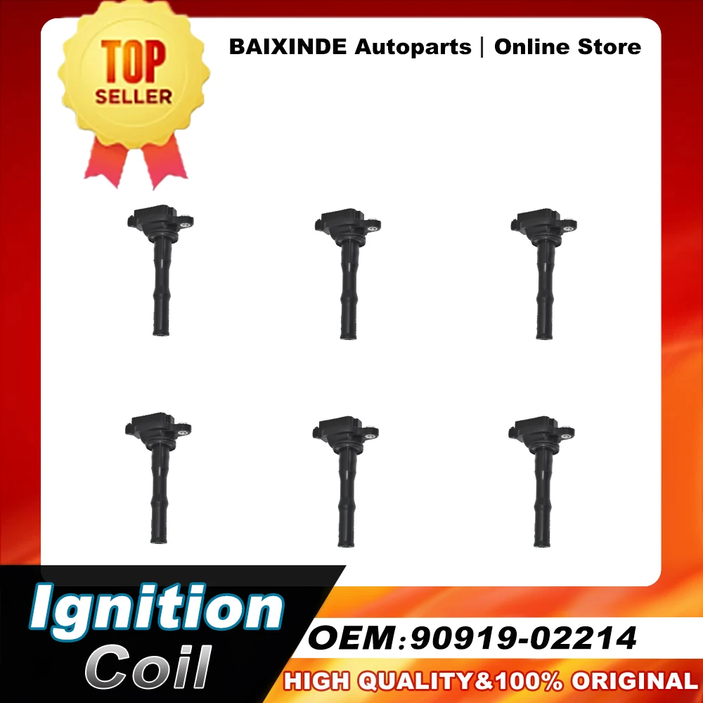 1/6 шт. OEM 90919-02214 9091902214 90919 02214 катушка зажигания подходит для Toyota Avalon Camry Lexus ES300 автомобильные аксессуары автозапчасти
1/6 шт. OEM 90919-02214 9091902214 90919 02214 катушка зажигания подходит для Toyota Avalon Camry Lexus ES300 автомобильные аксессуары автозапчасти