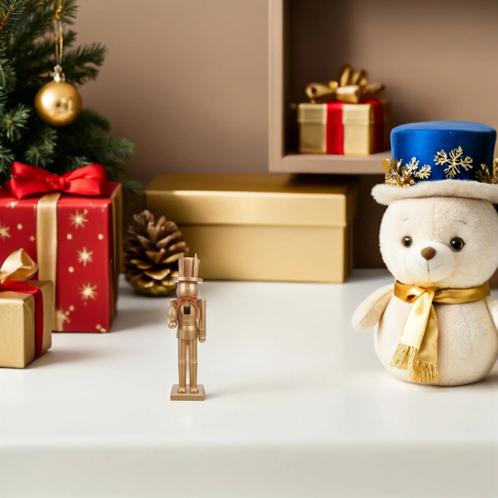 38.5cm Wooden Easter Bunny Nutcracker Spring Party Decoration Festive Home Accent for Table Display Small Nutcracker
38.5cm Wooden Easter Bunny Nutcracker Spring Party Decoration Festive Home Accent for Table Display Small Nutcracker