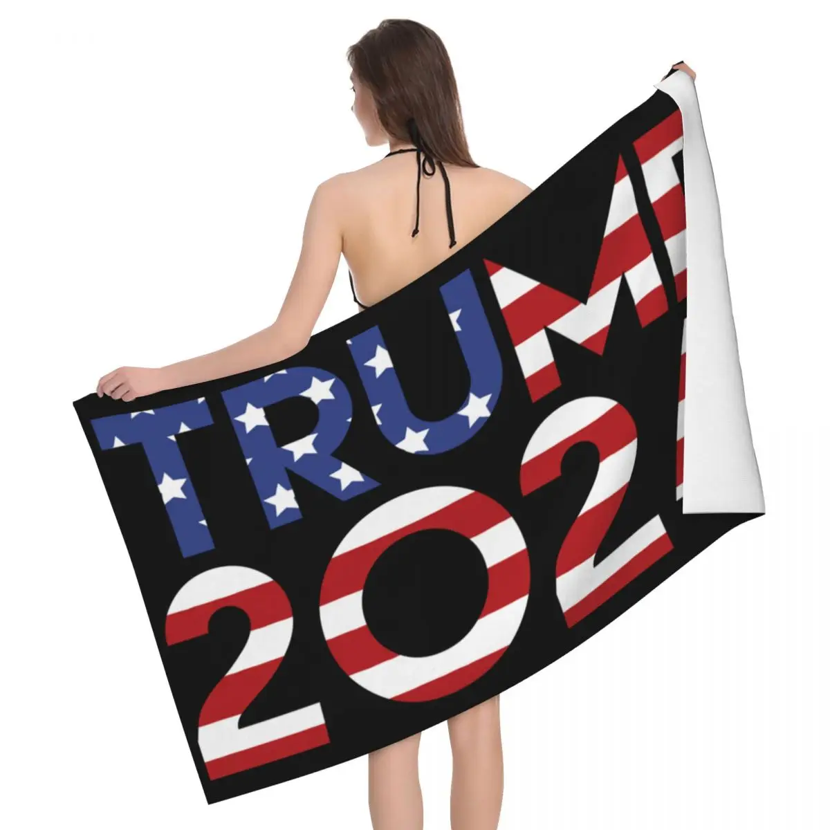 Пользовательское пляжное полотенце 2024 MAGA с флагом США, супер мягкие полотенца из микрофибры для бассейна
Пользовательское пляжное полотенце 2024 MAGA с флагом США, супер мягкие полотенца из микрофибры для бассейна