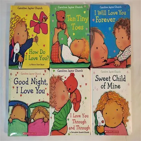 Love Goodnight Story Книга с картинками для родителей и детей 6, картонная книга Caroline Jayne Church, детская книга с историями для чтения
Love Goodnight Story Книга с картинками для родителей и детей 6, картонная книга Caroline Jayne Church, детская книга с историями для чтения