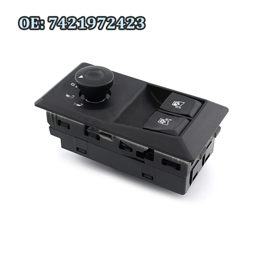 Замена автомобильного переключателя, черный электрический переключатель управления окном, переключатель дверной панели для грузовиков Renault 7421972423 
Замена автомобильного переключателя, черный электрический переключатель управления окном, переключатель дверной панели для грузовиков Renault 7421972423
