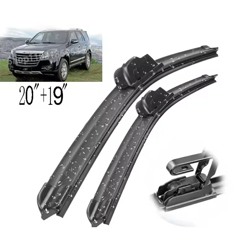 Wiper LHD Front Wiper Blades For Great Wall Haval Hover H5 2009 - 2015 Windshield Windscreen Window Rain Brushes 20"+19"
Wiper LHD Front Wiper Blades For Great Wall Haval Hover H5 2009 - 2015 Windshield Windscreen Window Rain Brushes 20"+19"