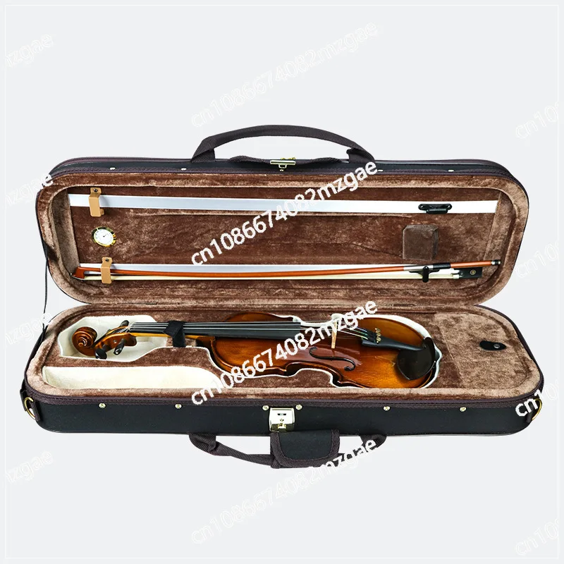 Violin case, light and pressure-resistant violin bag with one shoulder and two shoulders, shock-proof and drop-proof piano case.
Violin case, light and pressure-resistant violin bag with one shoulder and two shoulders, shock-proof and drop-proof piano case.