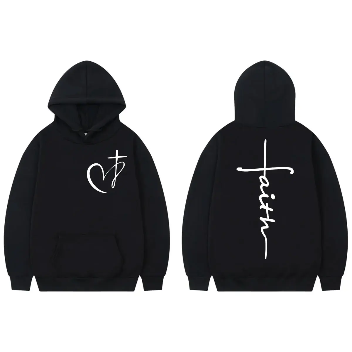 Heart Cross Christian Jesus Faith Over Fear Bible Verse Hoodie High Quality Fashion Sweatshirts Men Women Casual Loose Pullovers
Heart Cross Christian Jesus Faith Over Fear Bible Verse Hoodie High Quality Fashion Sweatshirts Men Women Casual Loose Pullovers