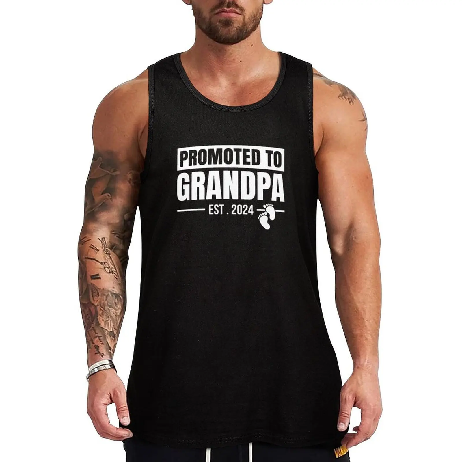 Promoted To Grandpa Est 2024 Artwork Tank Top Men's clothes luxury style sports clothes for men Clothing
Promoted To Grandpa Est 2024 Artwork Tank Top Men's clothes luxury style sports clothes for men Clothing