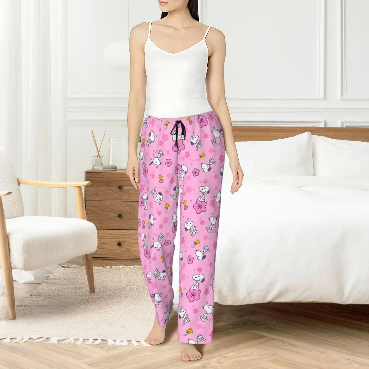 Custom Print S-Snoopys Pajama Pants Women Animation Sleep Sleepwear Bottoms with Pockets
Custom Print S-Snoopys Pajama Pants Women Animation Sleep Sleepwear Bottoms with Pockets