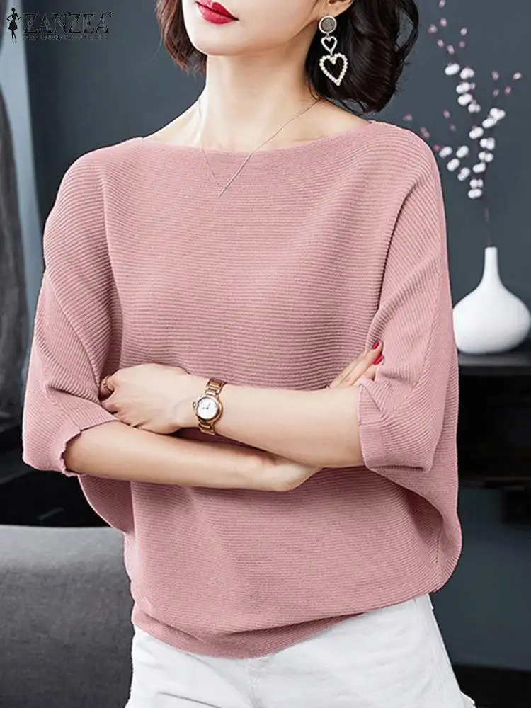 ZANZEA Elegant Women 3/4 Sleeve Casual Work Blouse Summer Fashion Shirt 2024 Solid Loose Tunic Tops Female Party Blusas Mujer
ZANZEA Elegant Women 3/4 Sleeve Casual Work Blouse Summer Fashion Shirt 2024 Solid Loose Tunic Tops Female Party Blusas Mujer