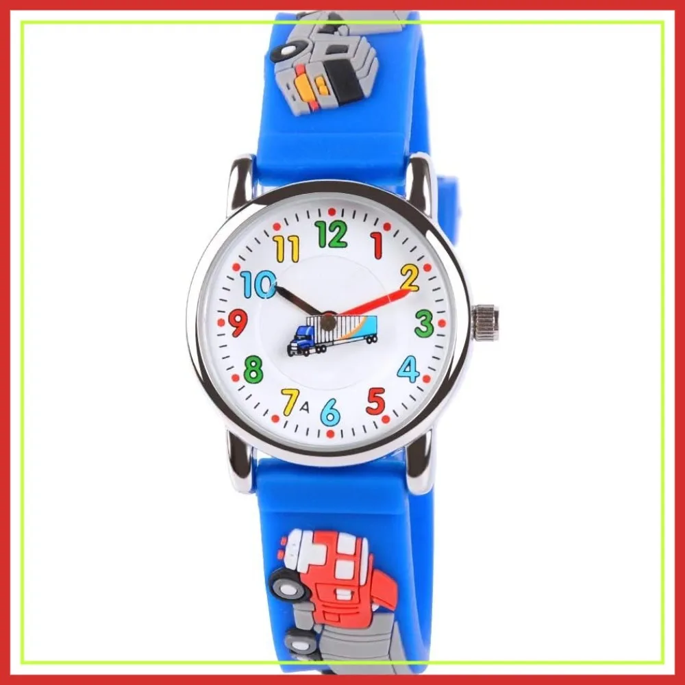 3D Cartoon Waterproof Silicone Wrist Watches for Girls Boys Ages 3-10, Cute Toddler Gifts
3D Cartoon Waterproof Silicone Wrist Watches for Girls Boys Ages 3-10, Cute Toddler Gifts