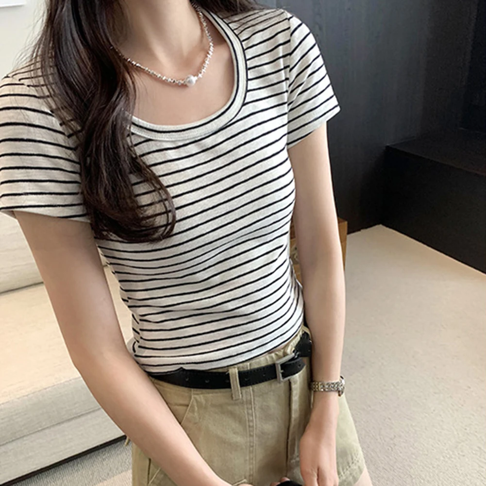 Casual Commuting Wear Short Sleeve Tops Casual Outings Temperament Style All Seasons Wear Brand New Condition Comfortable Fit
Casual Commuting Wear Short Sleeve Tops Casual Outings Temperament Style All Seasons Wear Brand New Condition Comfortable Fit