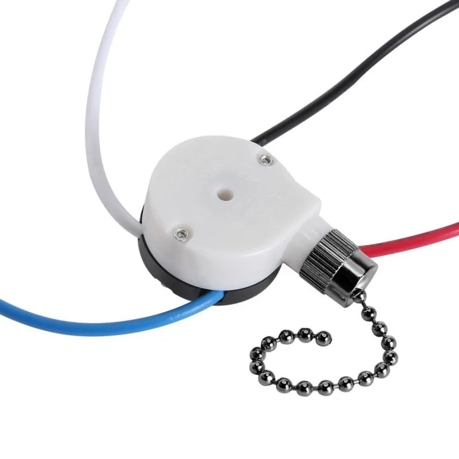 Ceiling Fan Switch ZE-208S Pull Chain Switch 3 Speed 4 Wire Ceiling Fan Replacement Part - Pull Chain
Ceiling Fan Switch ZE-208S Pull Chain Switch 3 Speed 4 Wire Ceiling Fan Replacement Part - Pull Chain