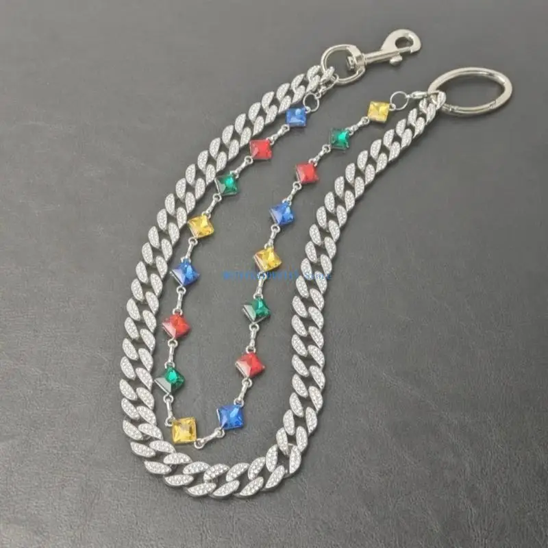 C1FE Регулируемая цепь длины для джинсов Ornament Ornament улучшает общую модную привлекательность
C1FE Регулируемая цепь длины для джинсов Ornament Ornament улучшает общую модную привлекательность