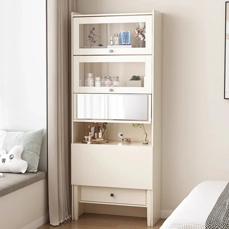 Tall Bedroom Vanity Table Storage Drawers Mirror Mobile Dressing Table Living Room Cosmetics Mesa De Maquillaje Home Furniture
Tall Bedroom Vanity Table Storage Drawers Mirror Mobile Dressing Table Living Room Cosmetics Mesa De Maquillaje Home Furniture