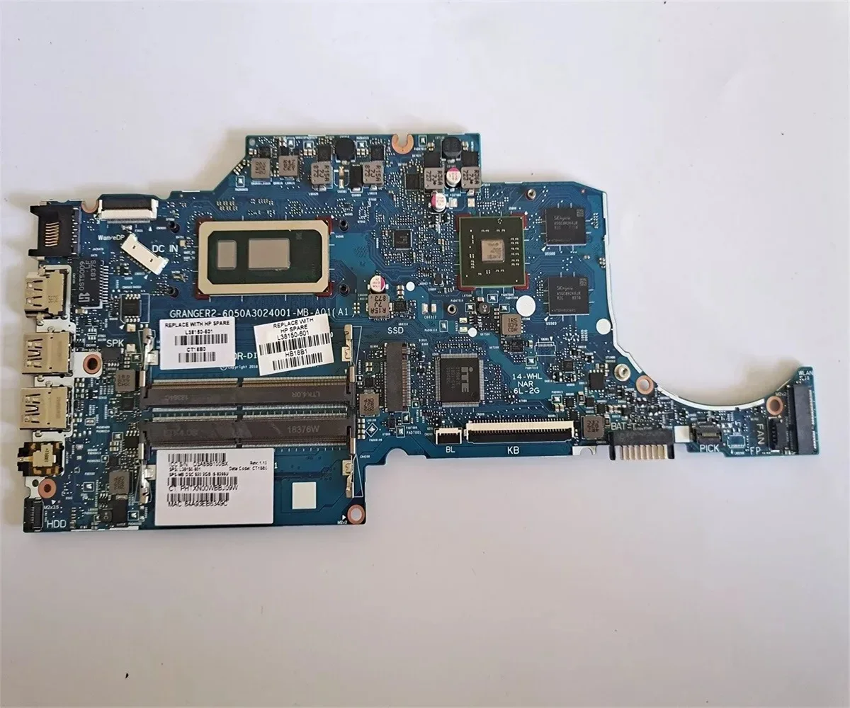 L38150-601 для ноутбука HP 14-CK 240 246 G7, материнская плата для ноутбука i5-8265U, графический процессор 2G, 100% полное тестирование
L38150-601 для ноутбука HP 14-CK 240 246 G7, материнская плата для ноутбука i5-8265U, графический процессор 2G, 100% полное тестирование