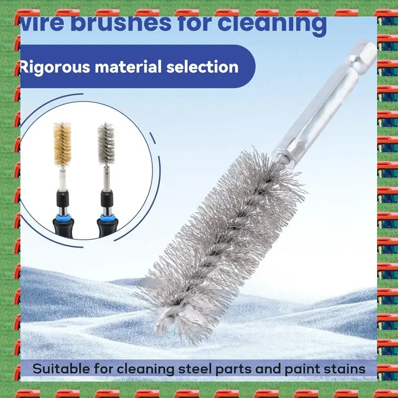 ABMO Hole Brush Cleaning Brush Set Steel Wire Hole Brush Set Stainless Steel Cleaning Brush For Electric Impact Drill
ABMO Hole Brush Cleaning Brush Set Steel Wire Hole Brush Set Stainless Steel Cleaning Brush For Electric Impact Drill