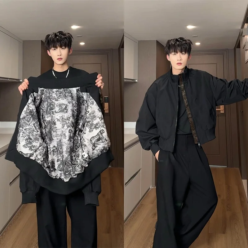 Cleanfit ort Pilot Jaet Men's Trendy Streetwear Spring Season Polyester Fabric Loose Fit Anti-Wind Outerwear
Cleanfit ort Pilot Jaet Men's Trendy Streetwear Spring Season Polyester Fabric Loose Fit Anti-Wind Outerwear