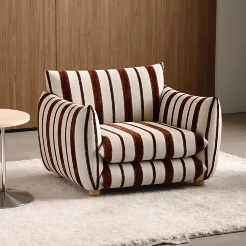 Lazy retro single sofa chair antique living room designer cotton and linen lazy sofa
Lazy retro single sofa chair antique living room designer cotton and linen lazy sofa