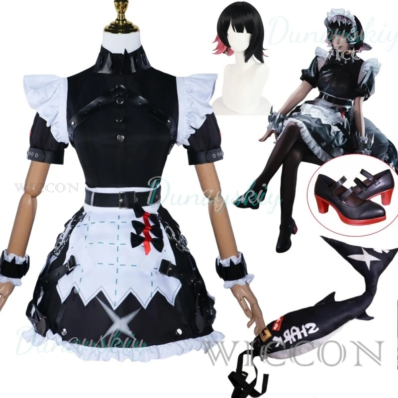 КосплейЭллен Джо Косплей Костюм Игра Zenless Zone Zero Косплей Парик Виктории Домашнее Женское Милое Платье Горничной Эллен Джо Cospla 
КосплейЭллен Джо Косплей Костюм Игра Zenless Zone Zero Косплей Парик Виктории Домашнее Женское Милое Платье Горничной Эллен Джо Cospla