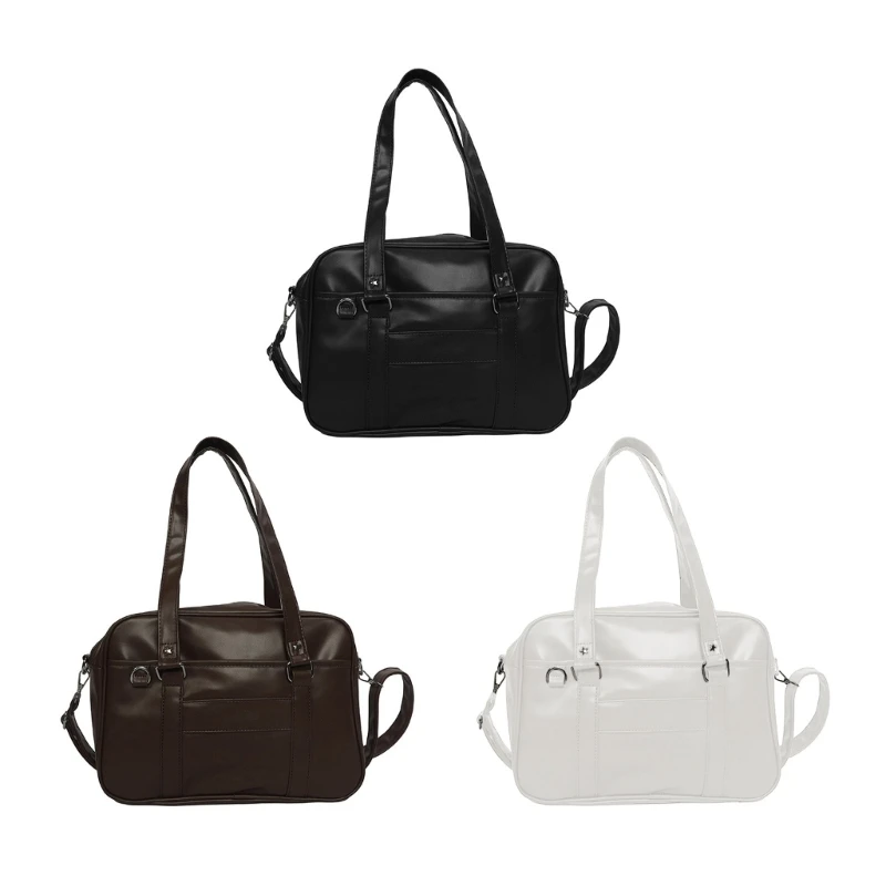 Harajuku Crossbody Bag for Women High School Girls JK Bag Bag Large Capacity Handbags PU Leather Shoulder Bag
Harajuku Crossbody Bag for Women High School Girls JK Bag Bag Large Capacity Handbags PU Leather Shoulder Bag