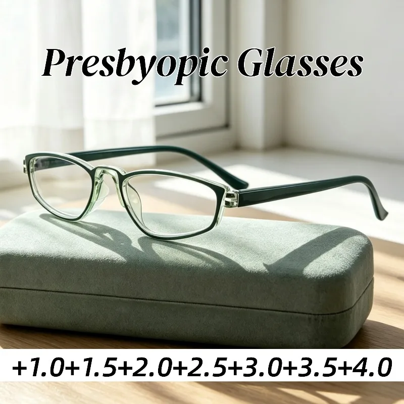 Stylish Lightweight Frame Anti Blue Light Reading Glasses Cat Eye Anti Fatigue Presbyopia Eyeglasses Outdoor Women Daily Eyewear
Stylish Lightweight Frame Anti Blue Light Reading Glasses Cat Eye Anti Fatigue Presbyopia Eyeglasses Outdoor Women Daily Eyewear