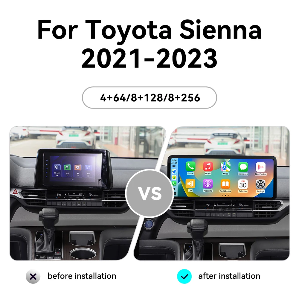 15.9inch For Toyota Sienna Gravia 2022-2025 Android 3K Screen Stereo Auto radio Car Multimedia Player GPS Navigation Carplay DSP
15.9inch For Toyota Sienna Gravia 2022-2025 Android 3K Screen Stereo Auto radio Car Multimedia Player GPS Navigation Carplay DSP