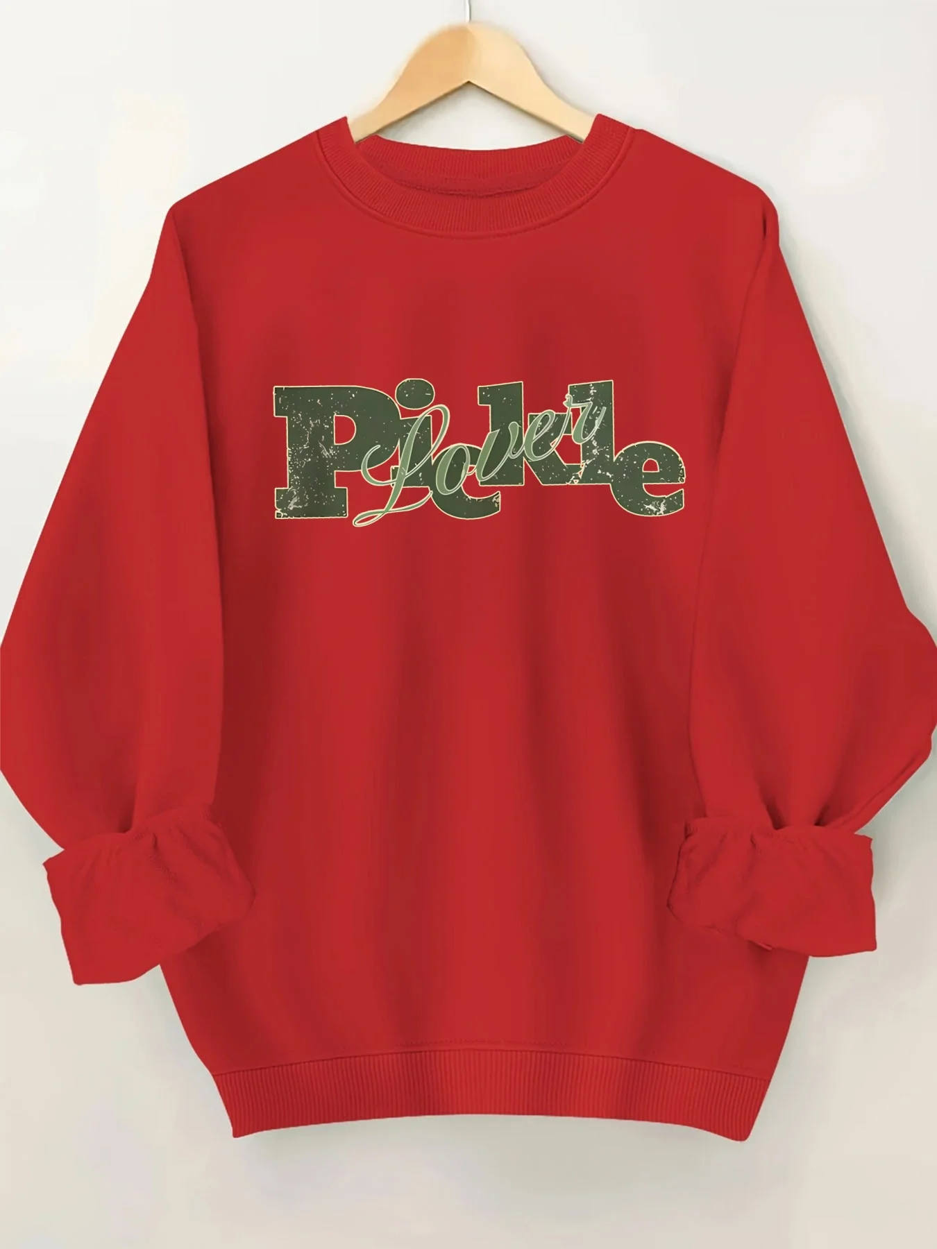 Модный свитшот с принтом в виде букв и круглым вырезом для женщин, стильная повседневная уличная одежда
Модный свитшот с принтом в виде букв и круглым вырезом для женщин, стильная повседневная уличная одежда