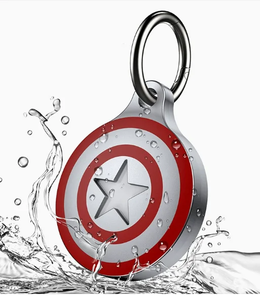 Aluminum Metal AirTag Holder with Keychain for Apple Air tags Waterproof Item Tracker Protector Case for Wallet Luggage Cat Dog
Aluminum Metal AirTag Holder with Keychain for Apple Air tags Waterproof Item Tracker Protector Case for Wallet Luggage Cat Dog
