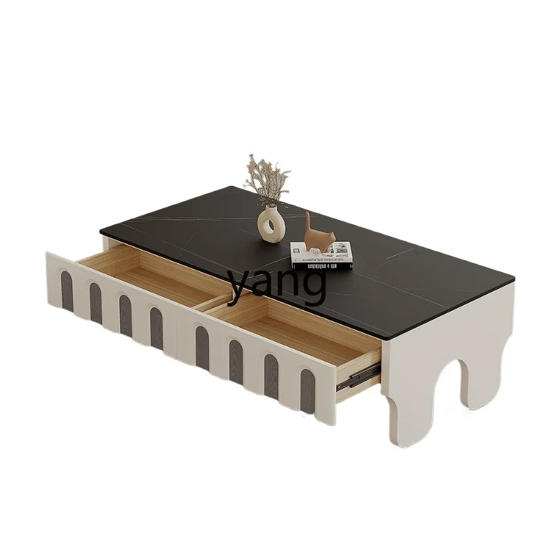 CX New Style Living Room Modern Design Rectangular Coffee Table Stone Plate
CX New Style Living Room Modern Design Rectangular Coffee Table Stone Plate