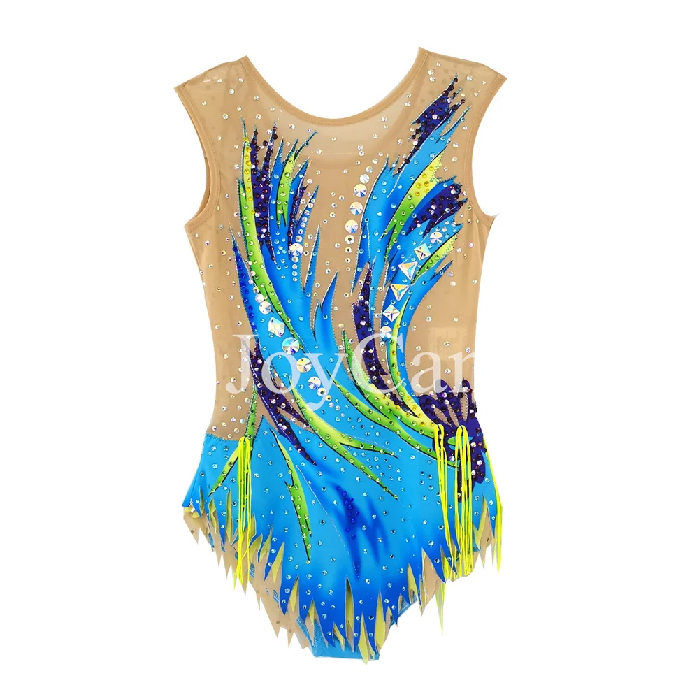 JoyCan Rhthmic Gymnastics Leotards Girls Women Blue Spandex Elegant Dance Wear for Competitiion
JoyCan Rhthmic Gymnastics Leotards Girls Women Blue Spandex Elegant Dance Wear for Competitiion