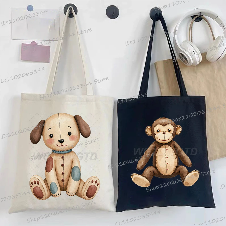 New Women's Cartoon Animal Dog Monkey Handbags Anime Style Duck Cow Bear Horse Pattern Large Capacity Student Y2K Shoulder Bag 
New Women's Cartoon Animal Dog Monkey Handbags Anime Style Duck Cow Bear Horse Pattern Large Capacity Student Y2K Shoulder Bag