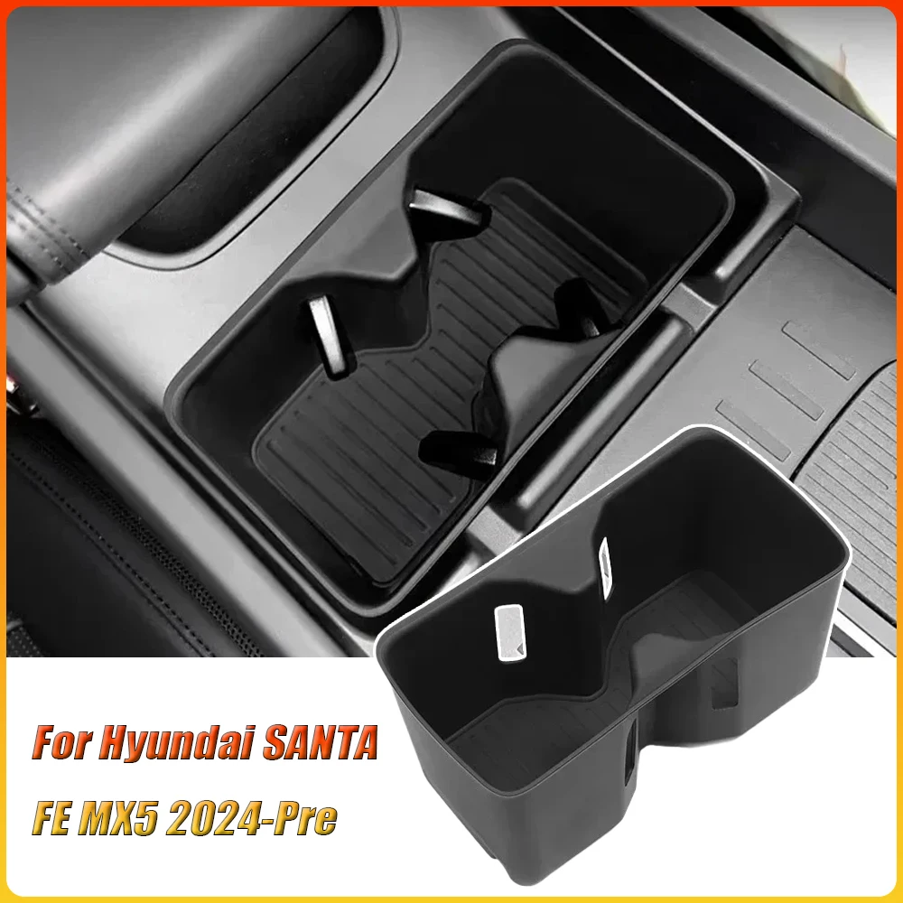 Car Water Cup Holder Central Control Drinks Holder Silicone Storage Tray for Hyundai SANTA FE MX5 2024-Pre Interior Accessories
Car Water Cup Holder Central Control Drinks Holder Silicone Storage Tray for Hyundai SANTA FE MX5 2024-Pre Interior Accessories