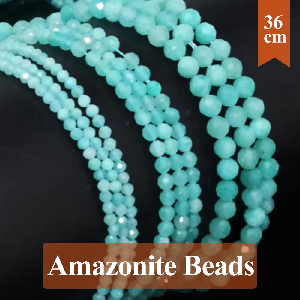 Faceted Natural Amazonite Beads Round Small Loose Stone Beaded for Making DIY Jewelry Necklace Braeclet Accessories 2mm 3mm 4mm
Faceted Natural Amazonite Beads Round Small Loose Stone Beaded for Making DIY Jewelry Necklace Braeclet Accessories 2mm 3mm 4mm